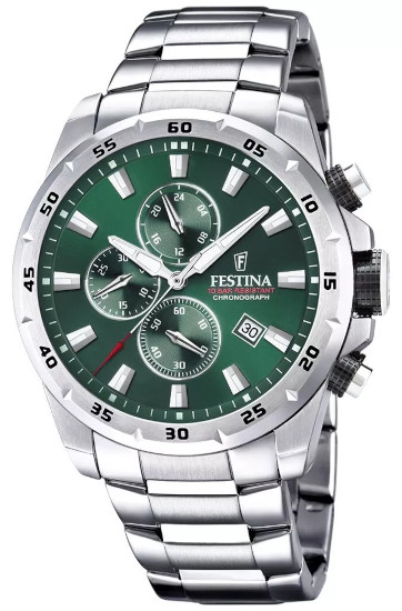 【ベルト調整無料】フェスティナ FESTINA F20463/3 クロノグラフ メンズ ウォッチ 腕時計 時計