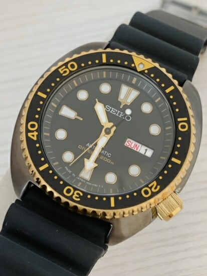 【美品】SEIKO プロスペックス 自動巻き SPRC44 ゴールド ダイバー Seiko Prospex Automatic Watch SRPC44 | 買取実績