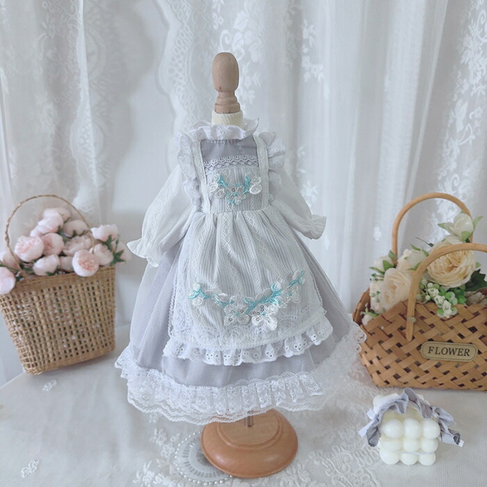 楽天市場】BJDドール服 クラシカル メイド風ドレスセット グリーン