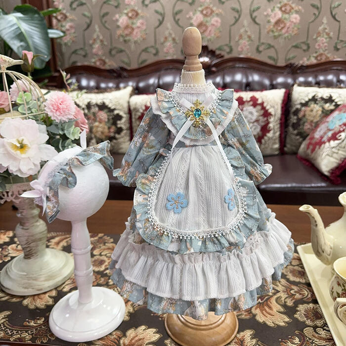 楽天市場】ドール服 BJD 1/3 1/4 1/6 豪華レースワンピース ヘッド