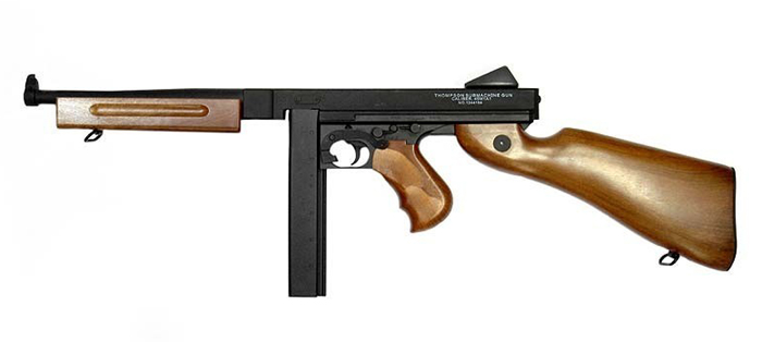 未発火 MULE トンプソン M1A1 モデルガン CAW ハドソン CAW/MULE] トンプソン M1A1 サブマシンガン モデルガン (未発火