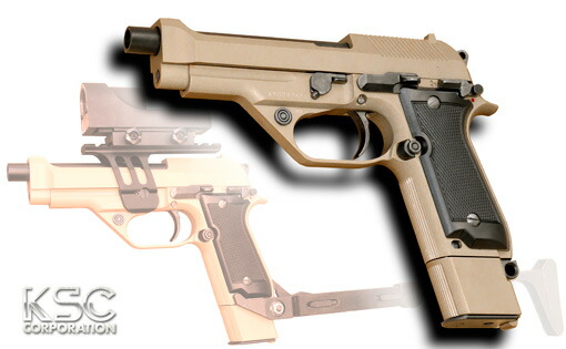 《今月のフェア》 KSC M93RスパルタンM ガス TAN