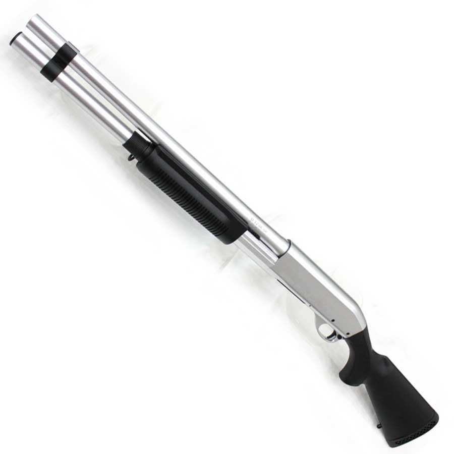 楽天市場】S&T M870 ミディアム リアルウッド エアーショットガンSV