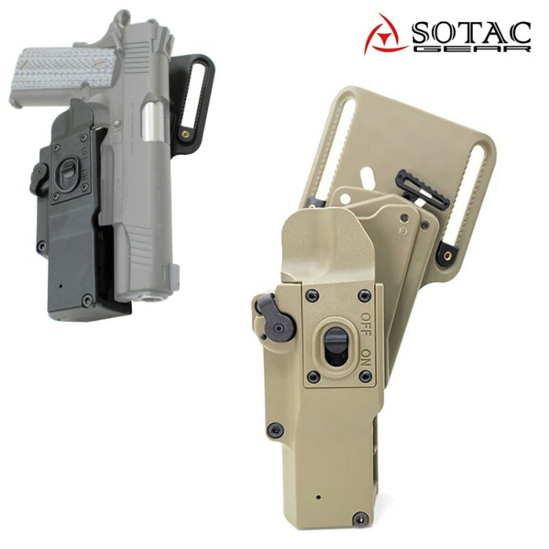 実物 生産終了品 SUREFIRE MASTERFIRE ホルスター HD1R SUREFIRE MASTERFIRE PRO RAPID DEPLOY HOLSTER | 七洋交産株式