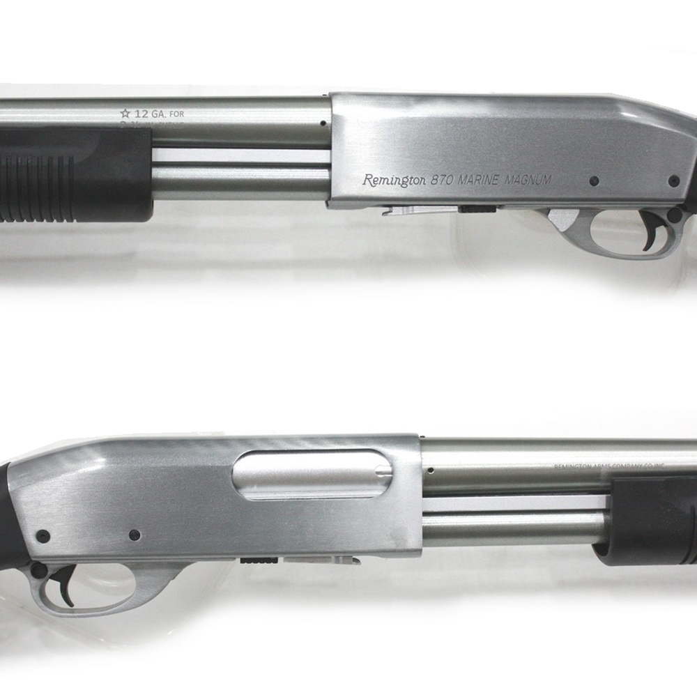 楽天市場 S T M870 ロング エアーショットガン Marine Magnum刻印 Sv Bk 180日間安心保証つき スカイスター