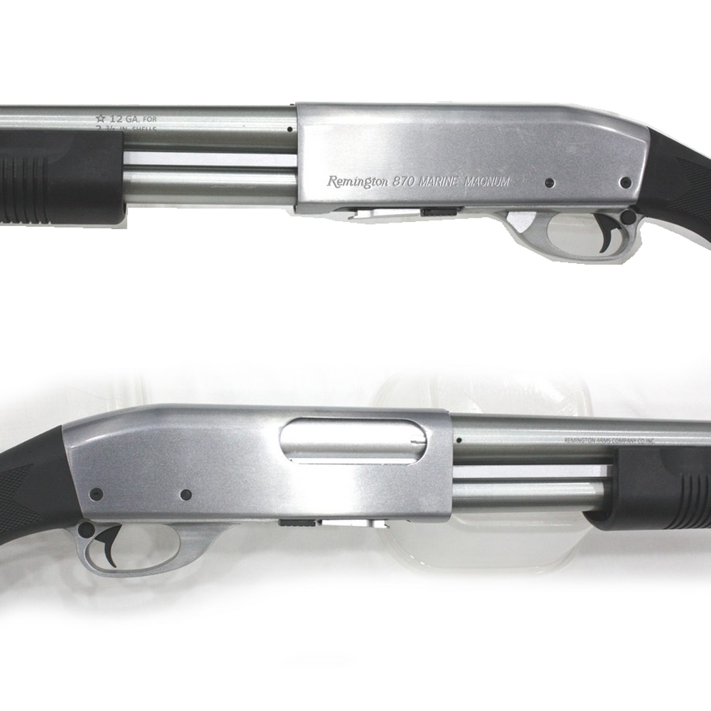 楽天市場 S T M870 ミディアム エアーショットガン Marine Magnum刻印 Sv Bk 180日間安心保証つき スカイスター