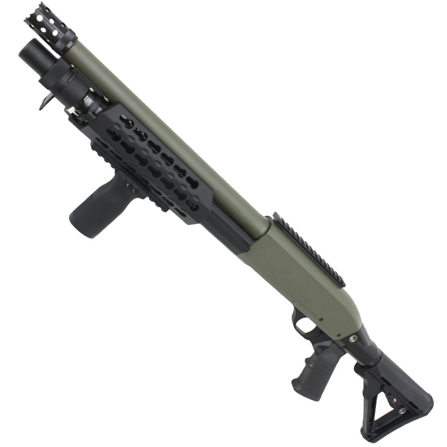 《お買い物フェア》<br>CM366BM ベネリM3 KEYMOD M-STOCK フルメタルショットガン OD