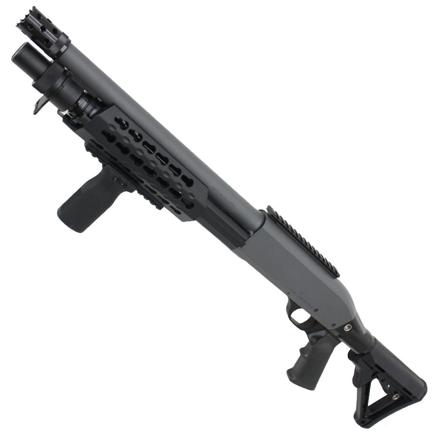 《お買い物フェア》<br>CM366CM ベネリM3 KEYMOD M-STOCK フルメタルショットガン Grey