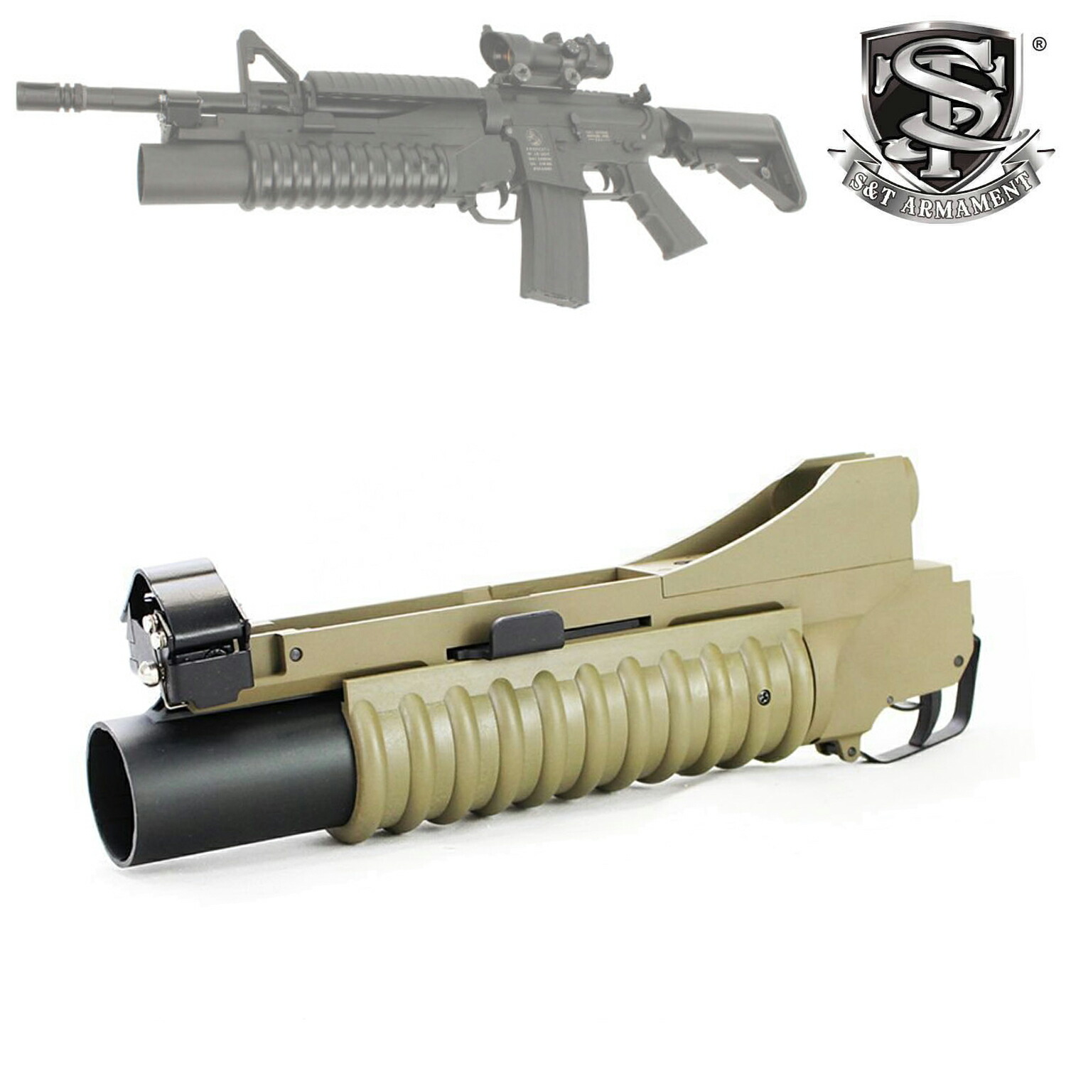 楽天市場】S&T M203タイプ FRP グレネードランチャー（各サイズ/カラー