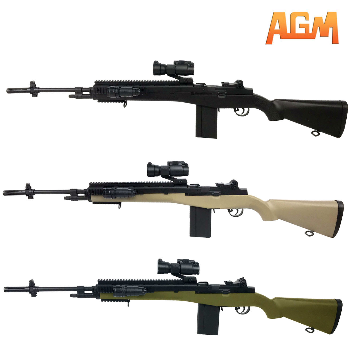 AGM M14 エアコッキング ロング OD