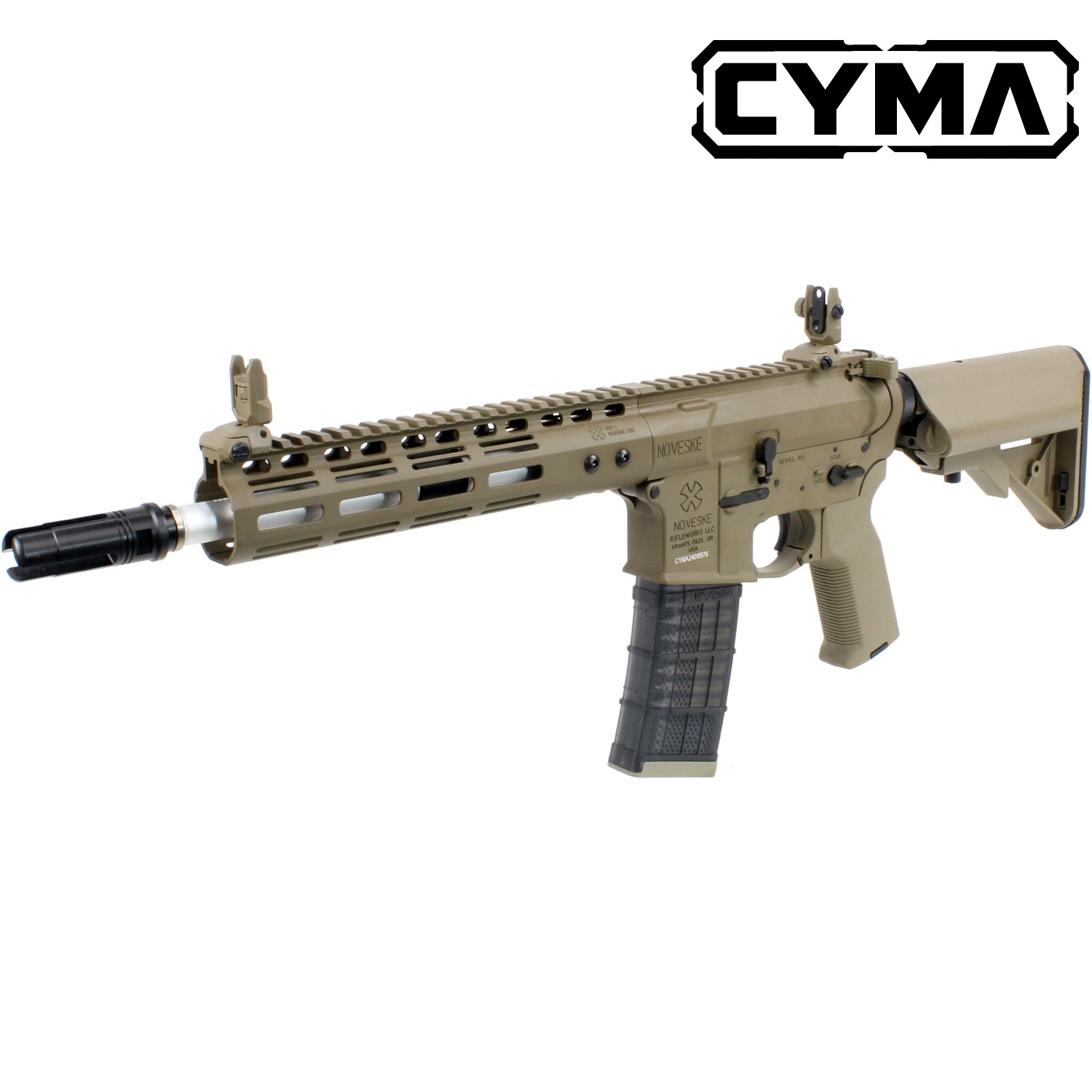 楽天市場】CYMA/EMG DD M4A1 RIS3 フルメタル電動ガン BK(E-Shooter