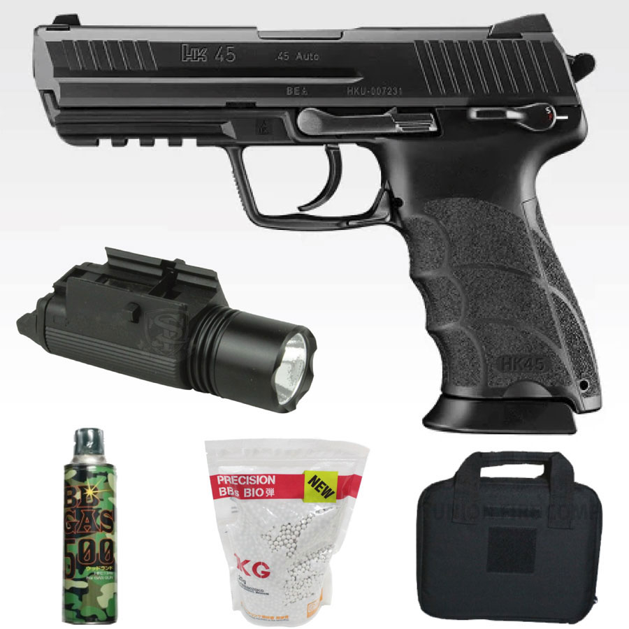 82%OFF!】 東京マルイ ガスブローバック HK45 californiabonsai.com