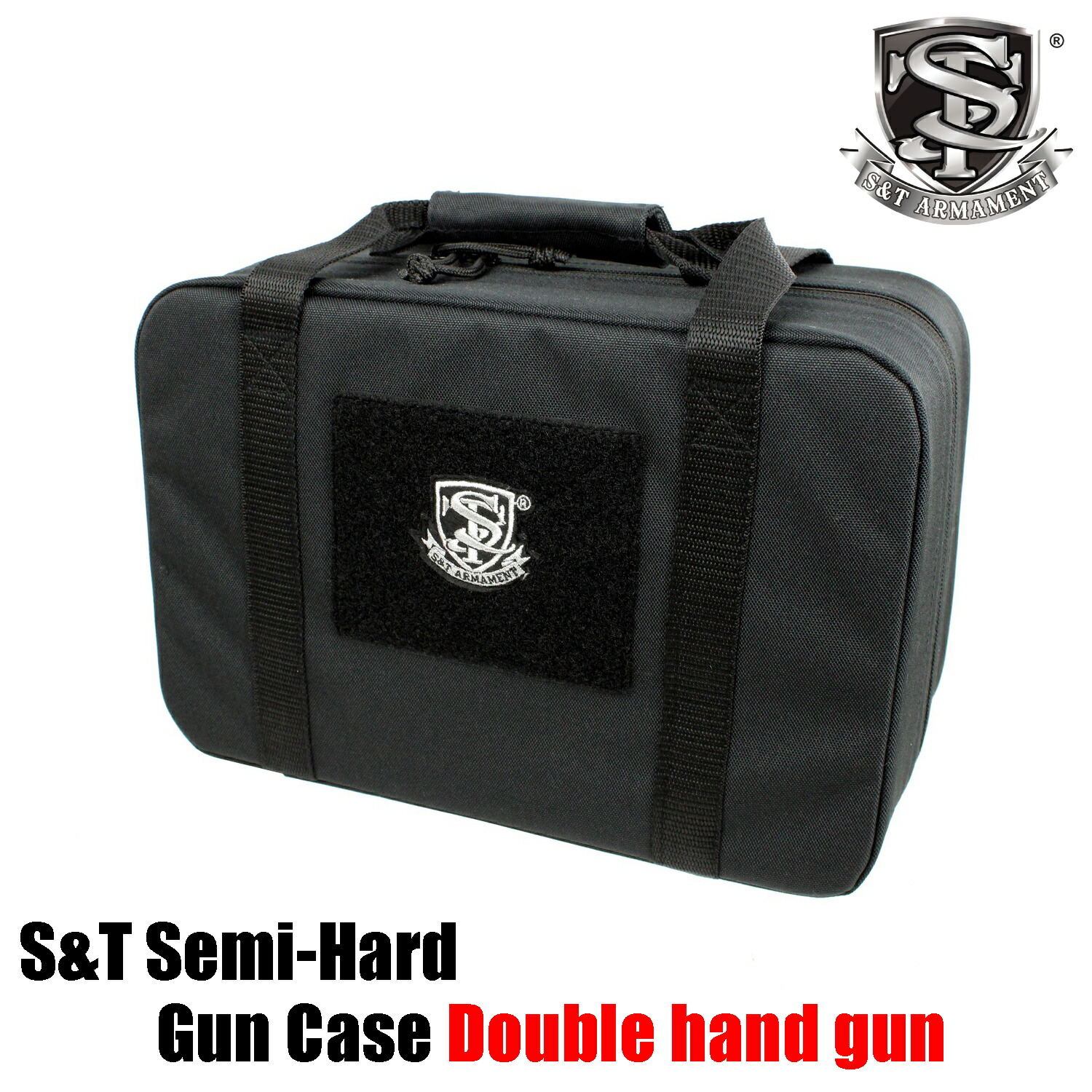 楽天市場】S&T セミハードガンケース Mサイズ V2 BK(900x300x100