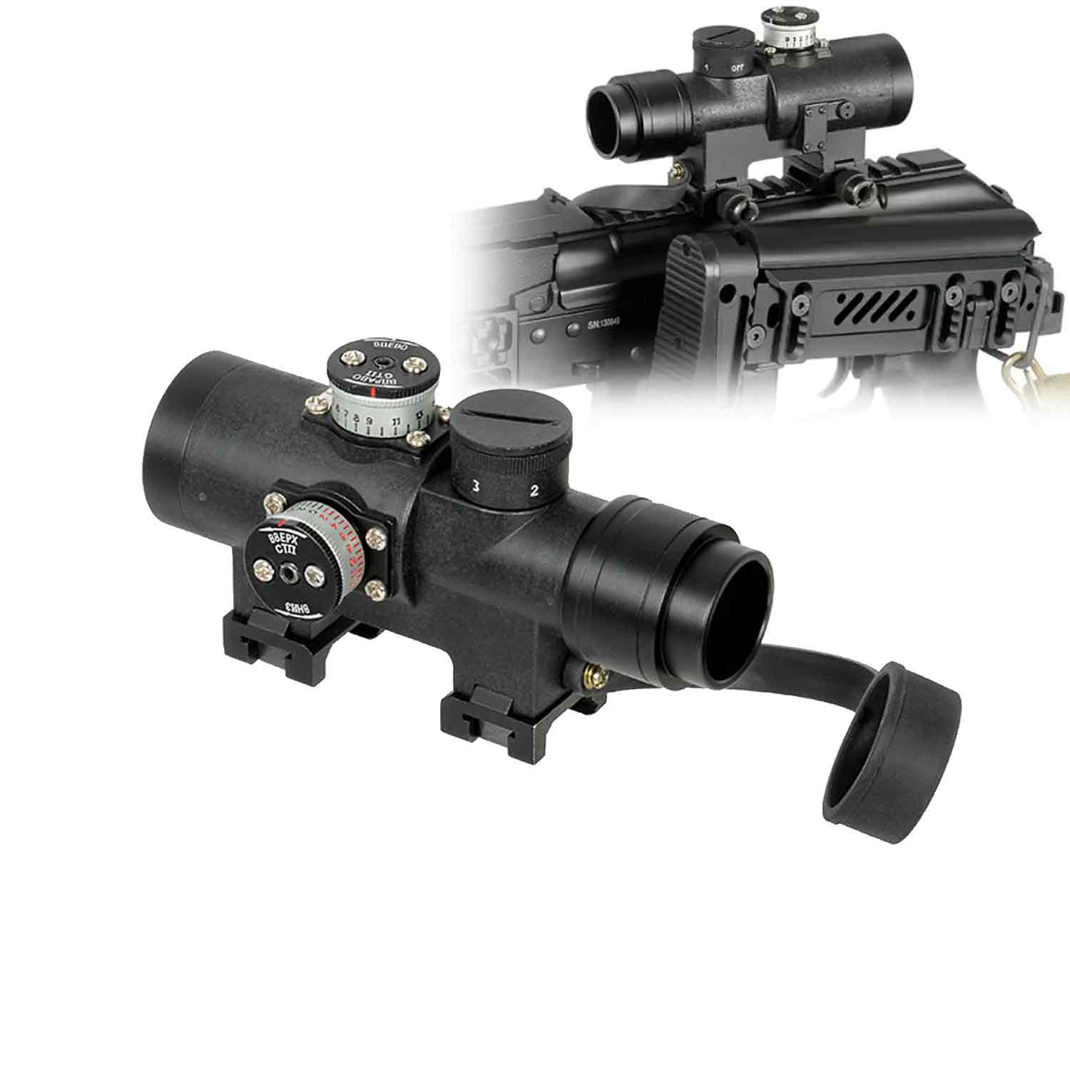 楽天市場】UFC Mepro M21タイプ Red ドットサイト BK : スカイスター