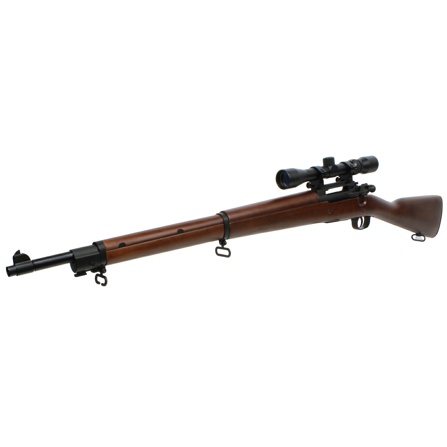 S&T M1903A3 リアルウッド スナイパーパック 【M40タイプスコープ＆専用マウントセット】｜スカイスター