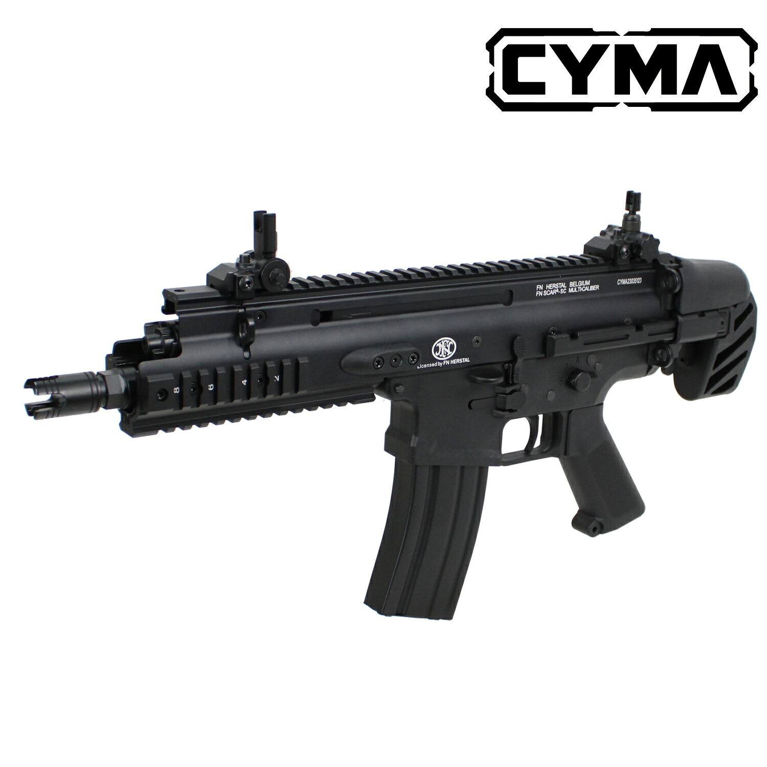 楽天市場】CYMA/CYBERGUN FN SCAR-L フルメタル電動ガン(BK/TAN