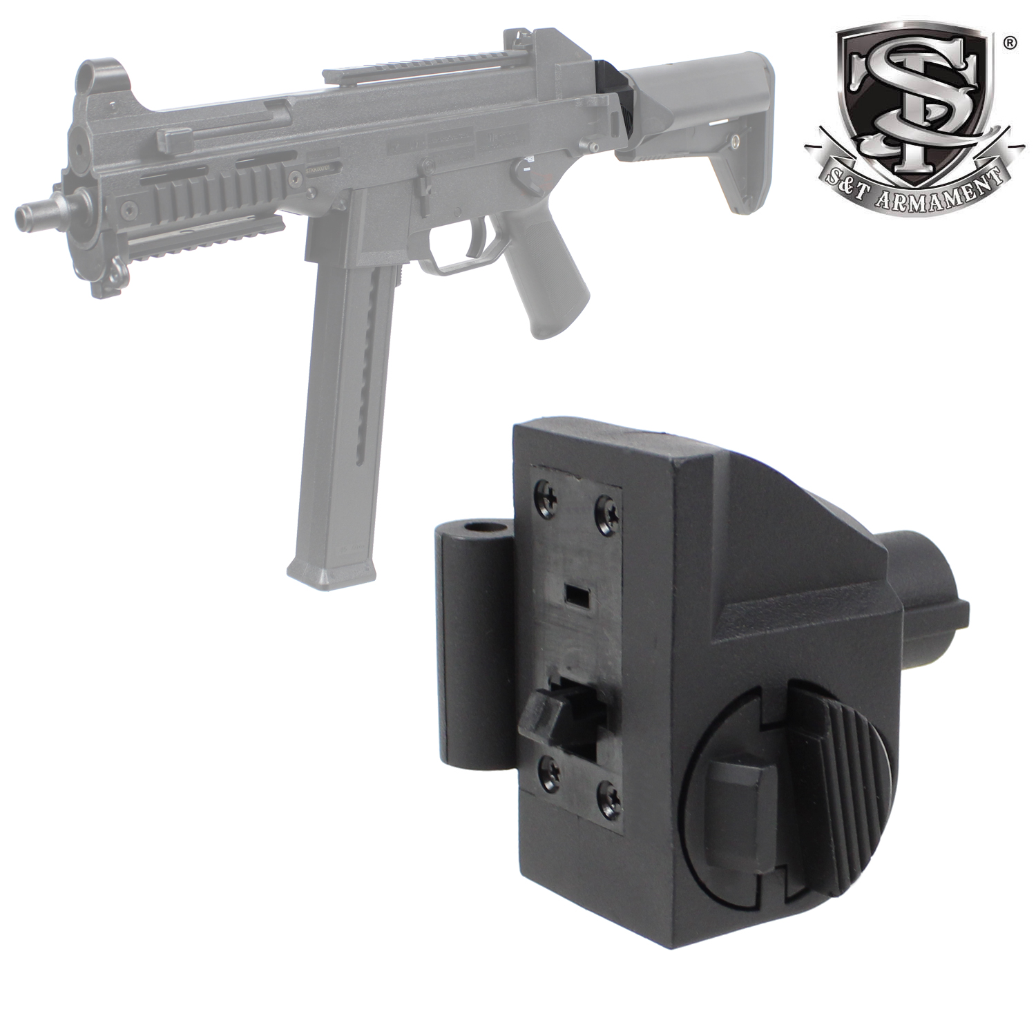 楽天市場】S&T UMP用 9mmタイプ 100連マガジン : スカイスター