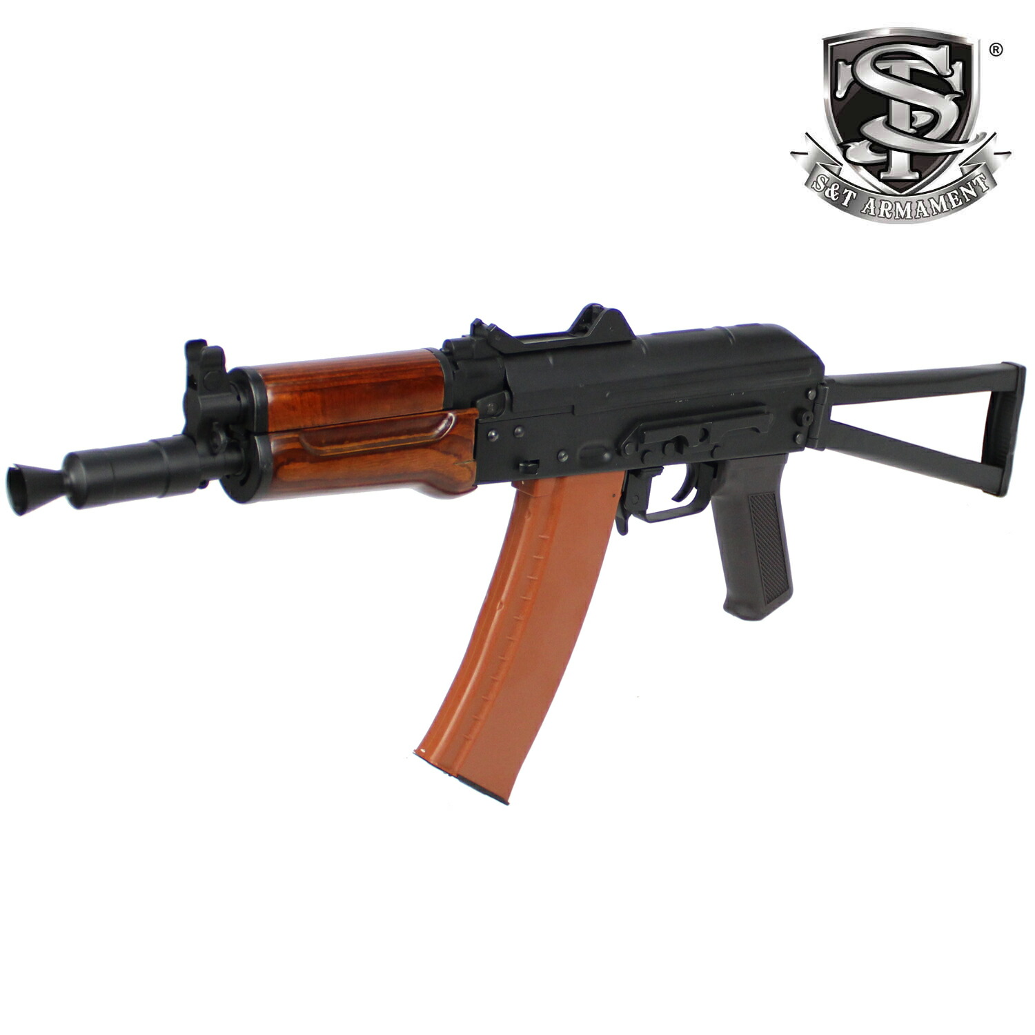 《2月17日入荷》<br>S&T AKS-74UN フルメタル G3電動ガン リアルウッド