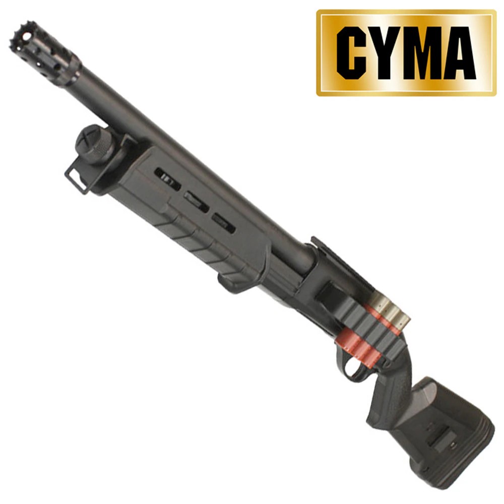 【B品エアコキ】CM M870 M-Style タクティカル フルメタル ショート BK【注意※掲載画像は通常版となり実際のB品画像ではありません】(CM356MBK)