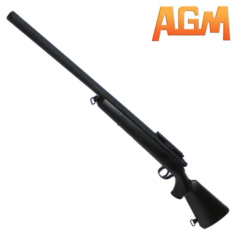 《お買い物フェア》<br>【予備マガジンサービス！】AGM M700 エアコッキングライフル BK