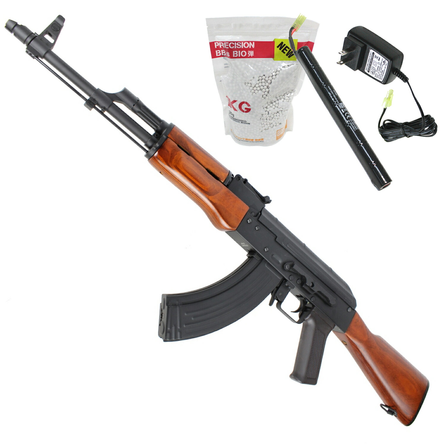 【美品】S&T AK47N フルメタル G3電動ガン リアルウッド 000000048920_ZJe3SVB.jpg