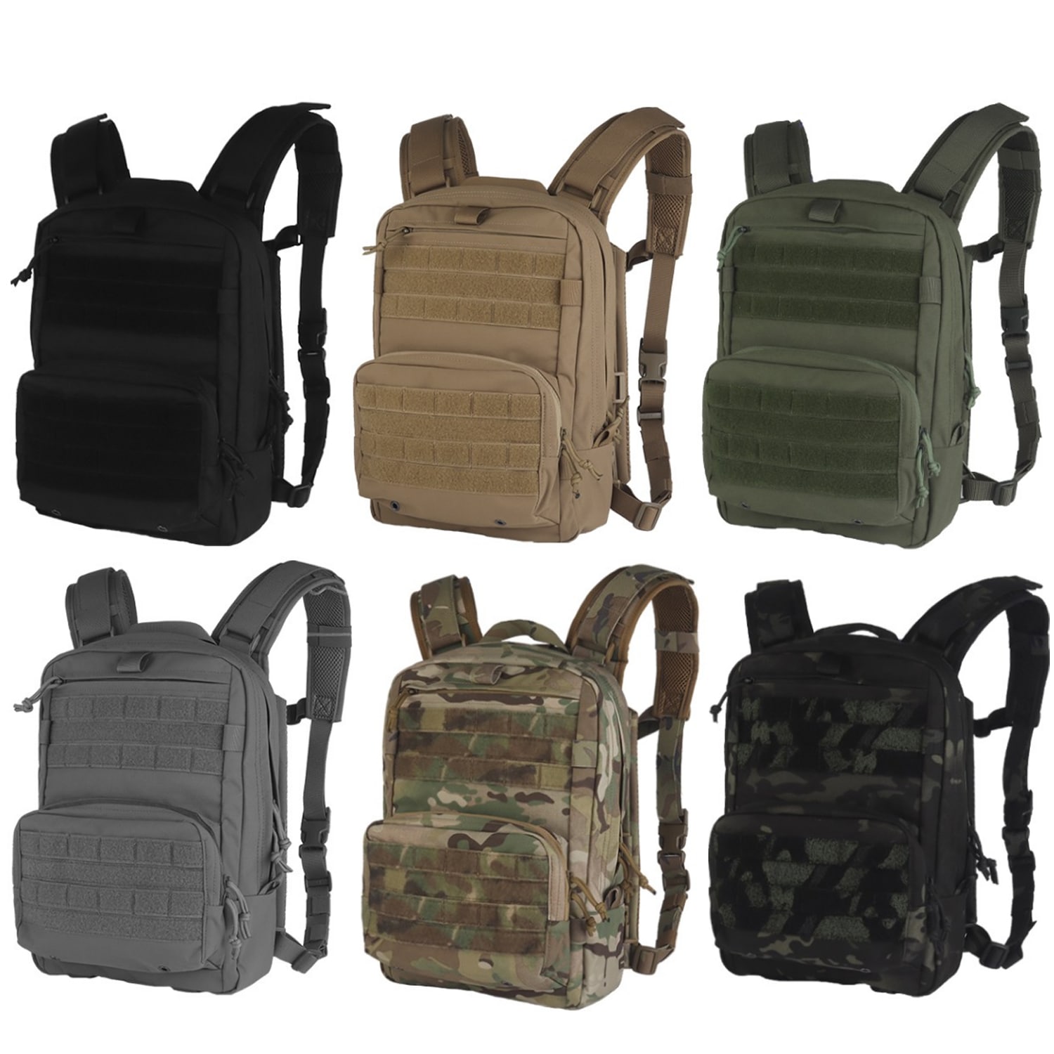 WOSPORT Crye R ZIP-ONタイプ バックパック BK
