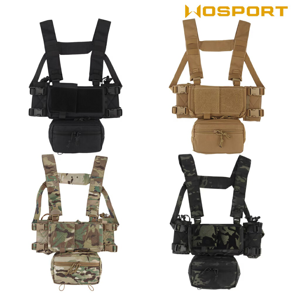 WOSPORT Spiritus Micro Fight Mk4タイプ チェストリグ