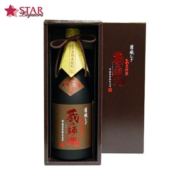 楽天市場】蔵の師魂 喜 数量限定 芋焼酎 720ml 30度 小正醸造株式会社