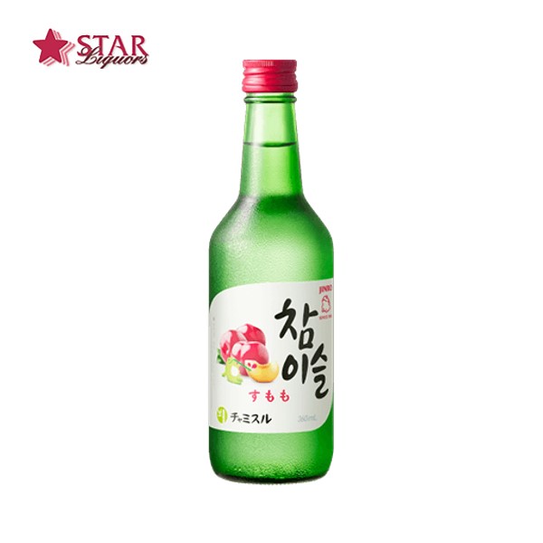 市場 お中元ギフト JINRO 韓国 リキュール すもも 通販 360ml 1ケース 20本360ml×20本 13度 チャミスル