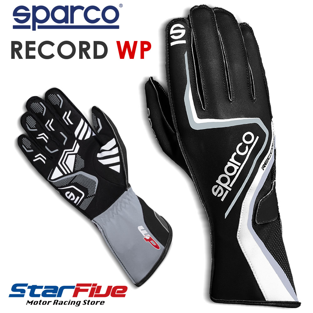 スパルコ レーシンググローブ カート用 外縫い RECORD WP レコード SPARCO 2021-2022年モデル 【正規品直輸入】