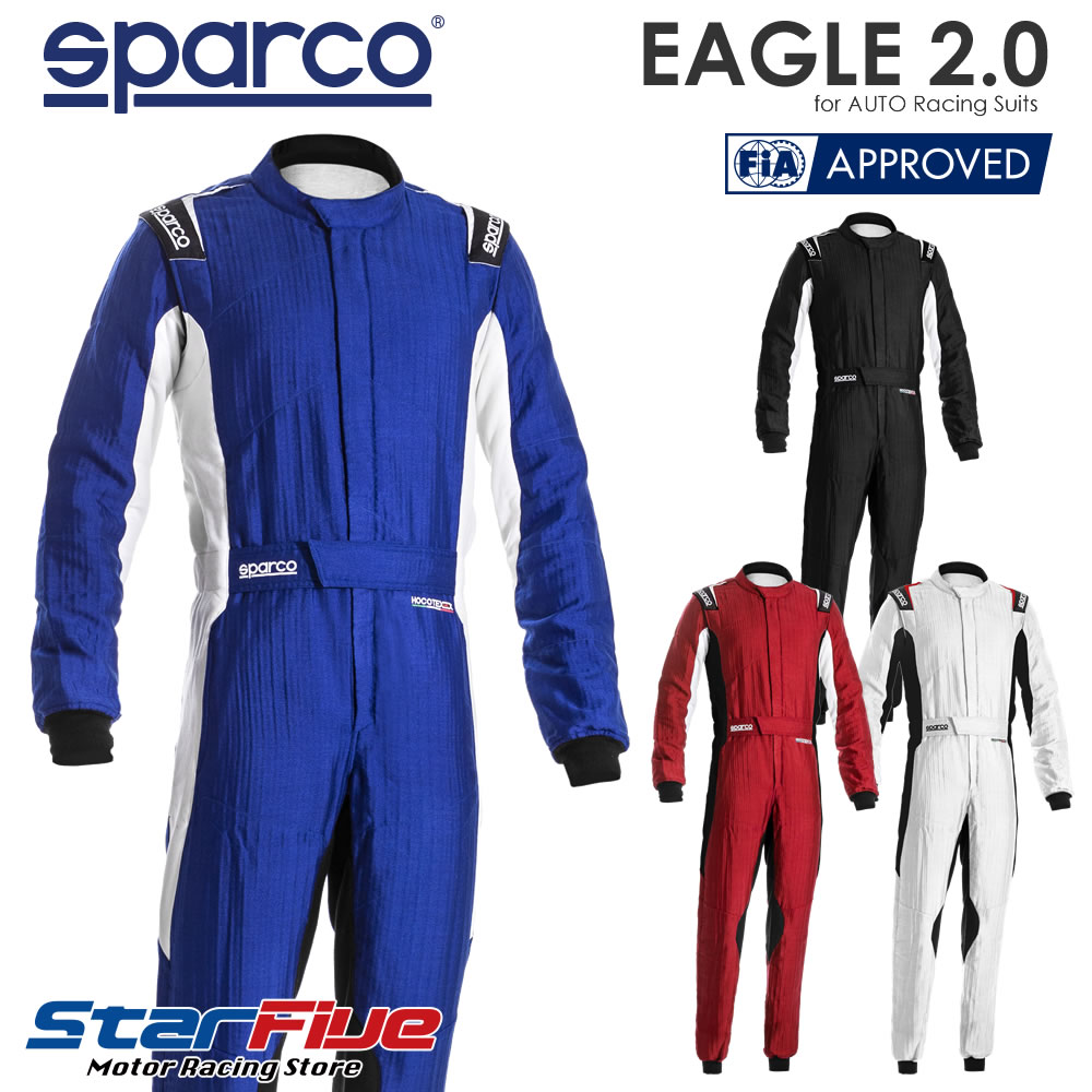 楽天市場】スパルコ レーシングスーツ メカニック用 ONE ワン SFI公認 SPARCO 2021-2022年モデル : Star5 スターファイブ