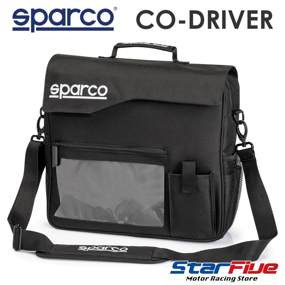 スパルコ A4ショルダーバッグ CODRIVER コドライバー SPARCO 2025年継続モデル