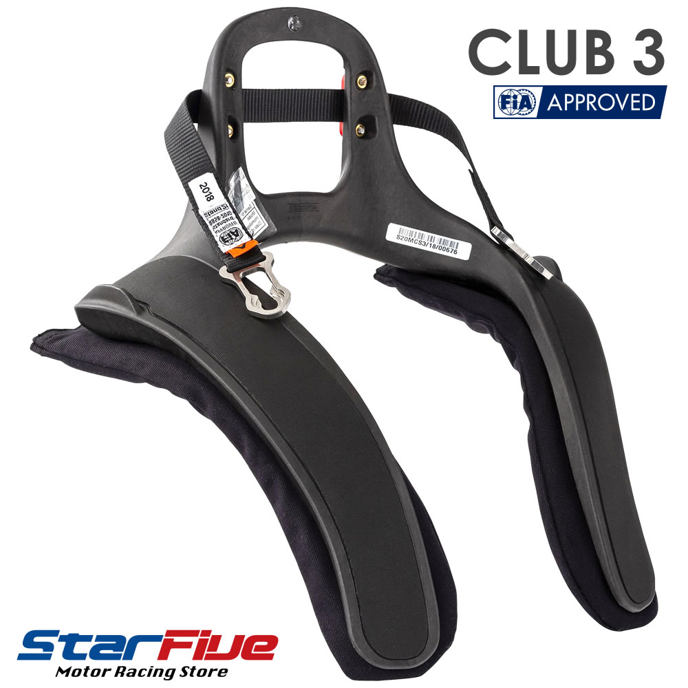 Fhrデバイス Club3 クラブ3 Fia58 10公認 Hans その他 ハンス車用品 バイク用品 ハンス レーシングストアstar5 車用品 Fhrデバイス 頚椎保護の代表的アイテム Stand21