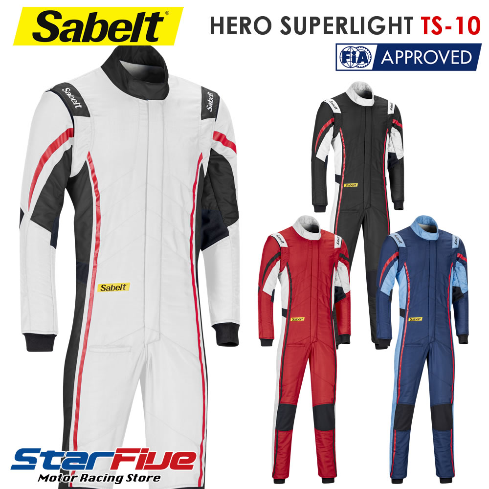 サベルト レーシングスーツ 4輪用 Hero Superlight Ts 10 Fia56 18公認 Sabelt Lojascarrossel Com Br