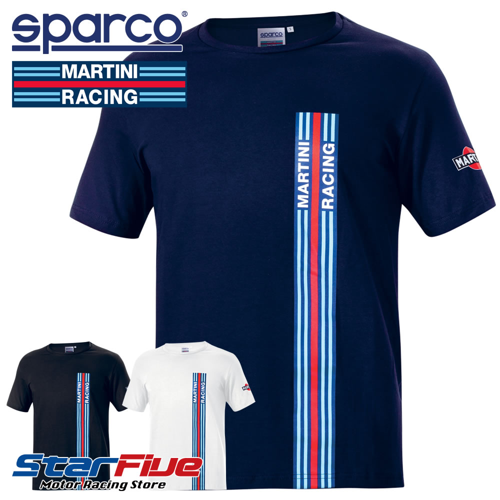 スパルコ×マルティーニレーシング プルオーバー BIG STRIPES Sparco MARTINI RACING
