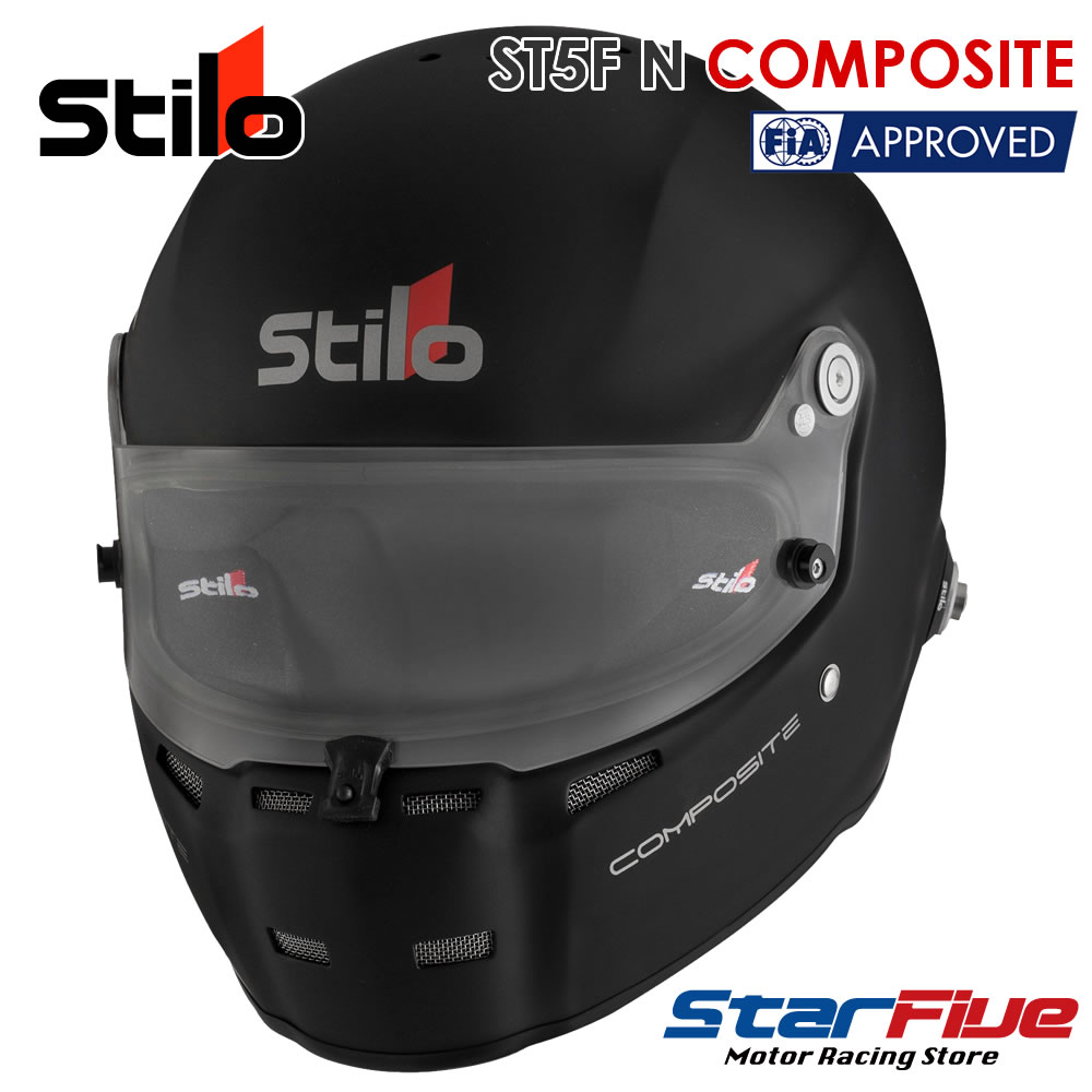 Stilo（スティーロ）ヘルメット ST5F N COMPOSITE 4輪用 マットブラック FIA8859-2015 SNELL SA2020公認 109,777円