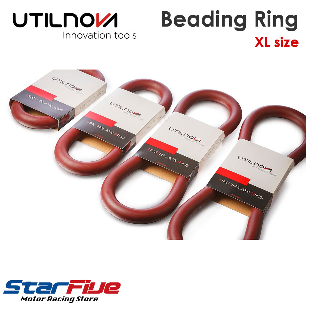 UTILNOVA タイヤビードリング XLサイズ 19～21インチ対応 タイヤ組付け ウティルノバ REF03XL｜Star5 スターファイブ
