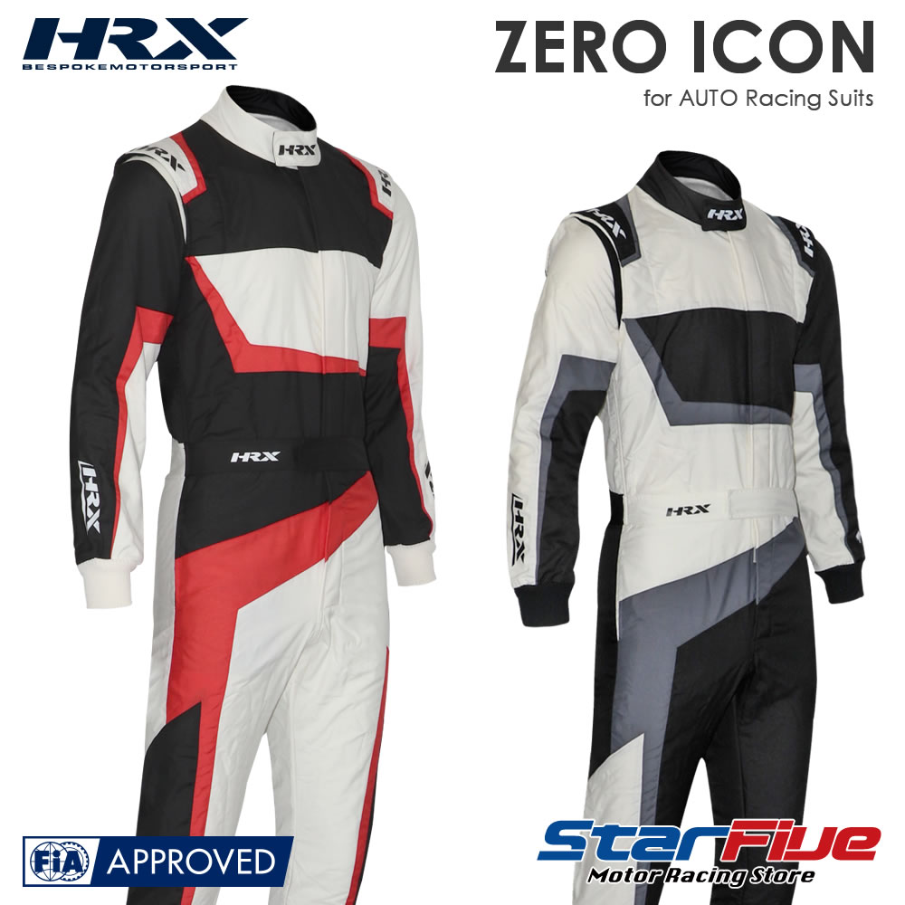 【楽天市場】HRX レーシングスーツ 4輪用 ZERO ICON ゼロ アイコン FIA8856-2018公認 JAPAN LIMITED ...
