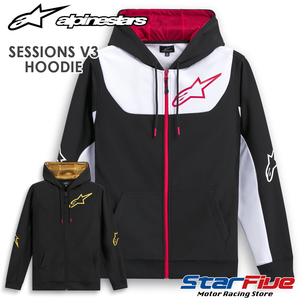 楽天市場】alpinestars / アルパインスターズ パーカー SESSIONS