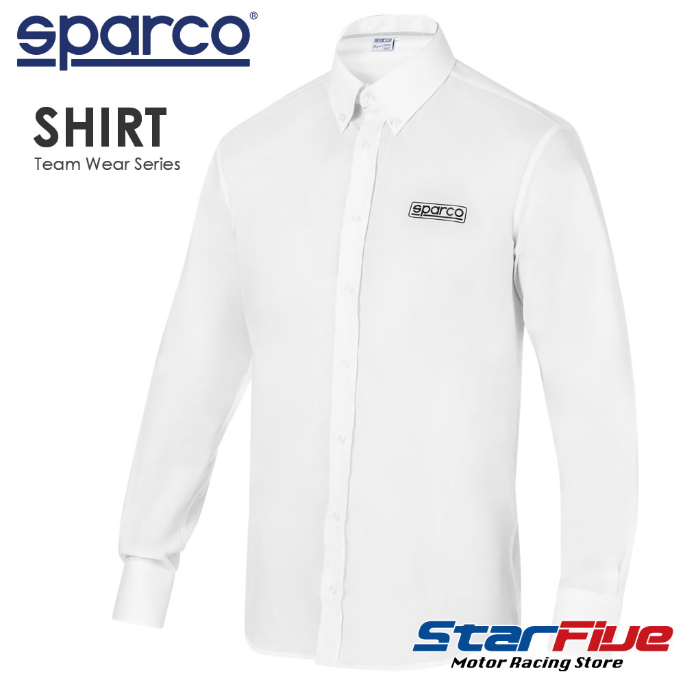スパルコ 長袖Yシャツ CORPORATE SHIRT 野球クラブ御召しもの Sparco 2026年年代順の連続真似形