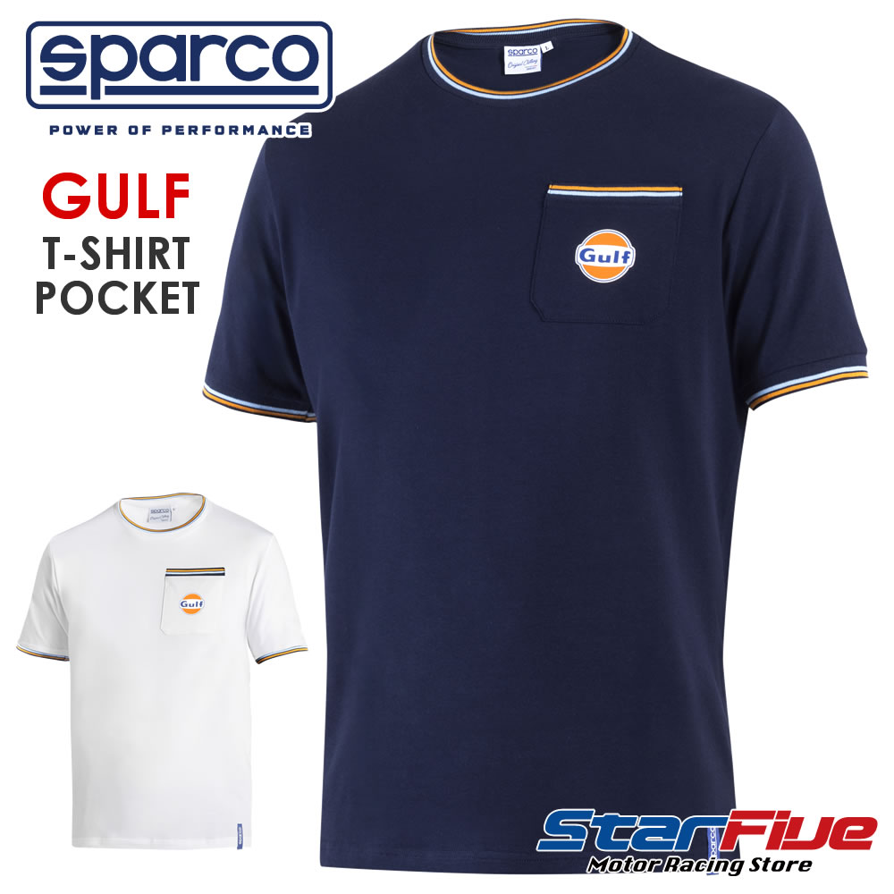 スパルコ ガルフ プルオーバー T-SHIRT POCKET Sparco GULF 2026年年代順の連続模範例