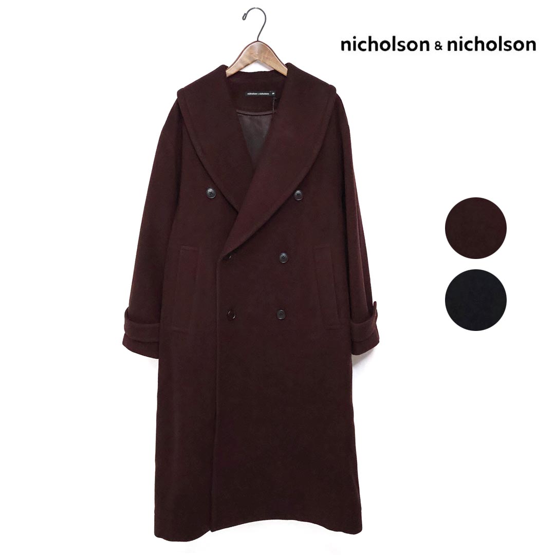 【クーポン券別れ別れ！】☆☆【SALE】レディース nicholson\u0026nicholson ニコルソンアンドニコルソン 肩かけ色つや厚地の外套 品番：MORRIS【30%OFF】