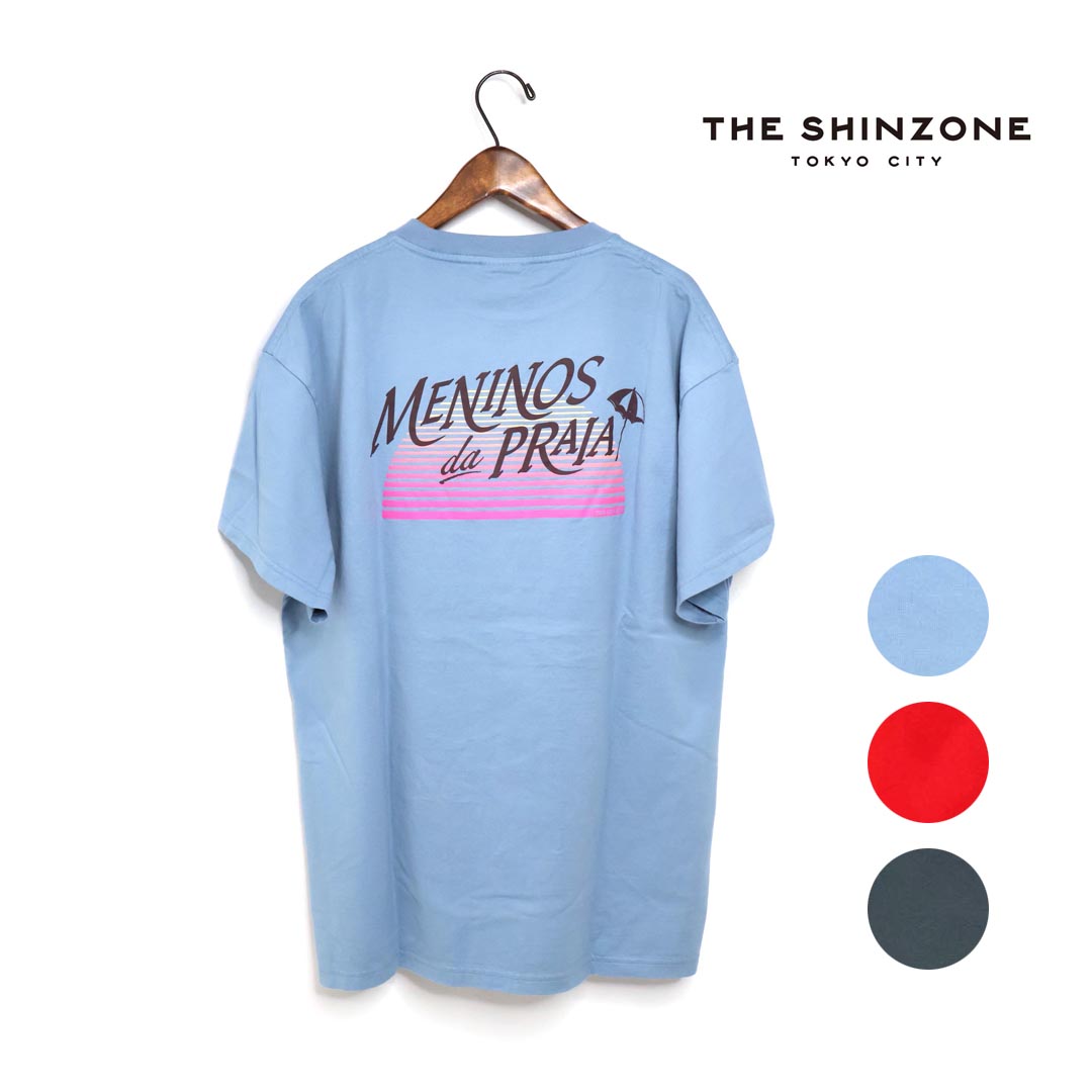 【引き換え証散り散り！】☆☆【SALE】レディース THE SHINZONE ザ シン領域 MENINOS 地方検事 PRAIA グラフィックティーシャツ 品番：25MMSCU04【30%OFF】