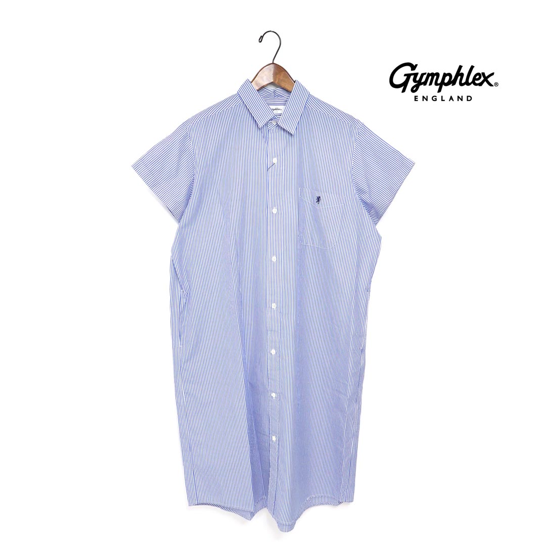 [TIME SALE] GYMPHLEX ジムフレックス コーデュロイ スキッパーシャツ J-1393 AWC バンドカラー レディース GYMPHLEX [SALE] ジムフレックス コーデュロイ スキッパーシャツ