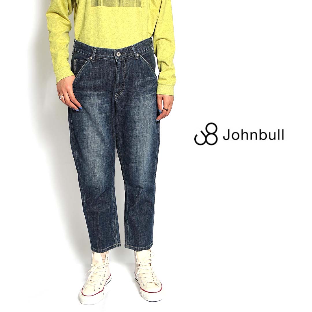 レディース JOHNBULL ジョンブル スリークォーターワークパンツ 日本製 品番：AP482