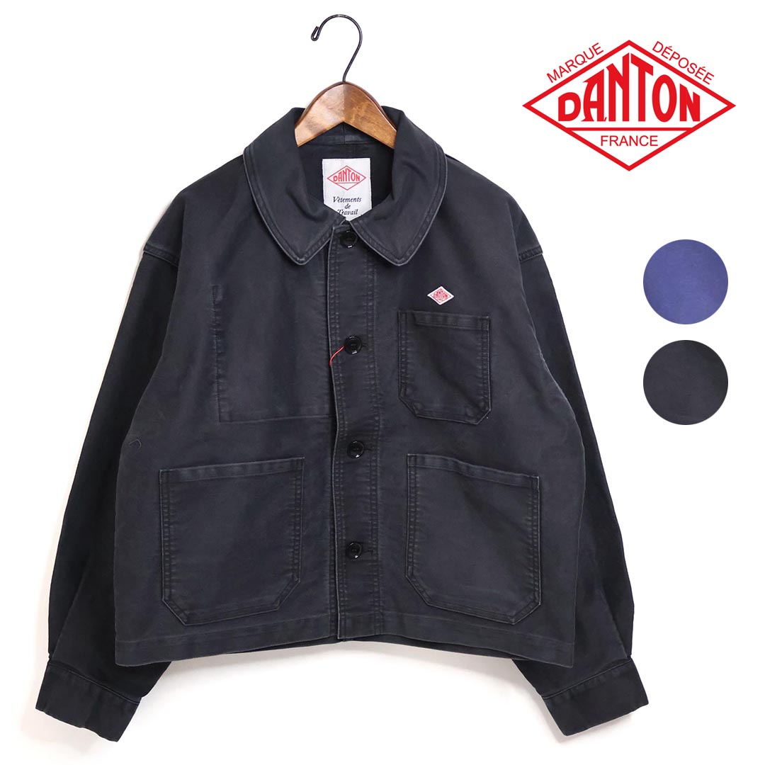 【値下げ可】ダントン モールスキン カバーオールジャケット 楽天市場】*レディース DANTON ダントン コットンモールスキン ワイド