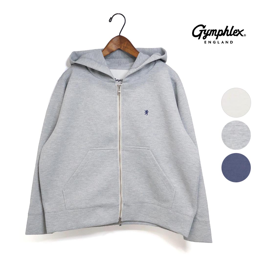 ☆【SALE】レディース Gymphlex ジムフレックス ダンボールニット ジップフード ジャケット 品番：GY-C0478DDN【20%OFF】【クーポン対象外】