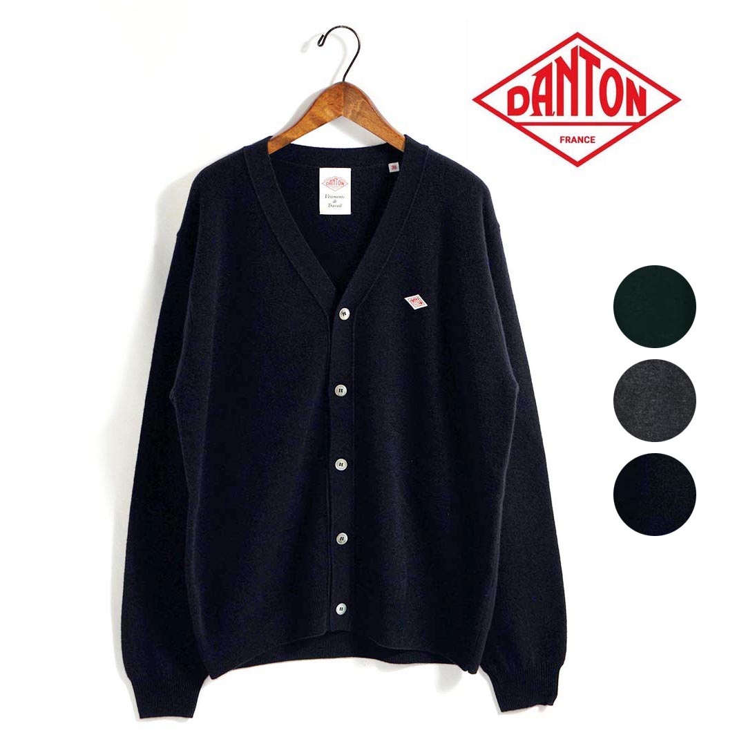 楽天市場】*メンズ DANTON ダントン ラムウールVネックニット