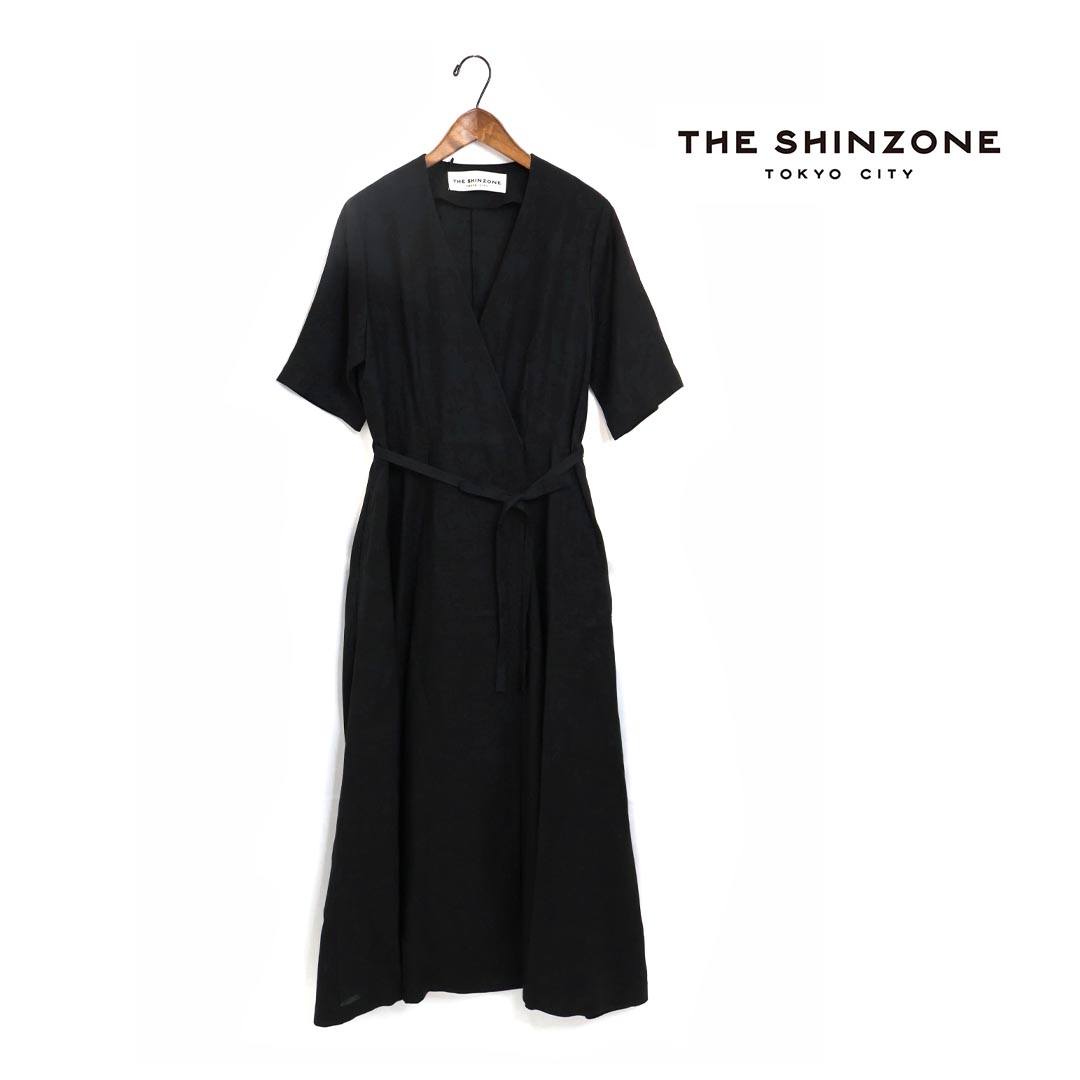 Lace Shirring Apron CRANK 韓国 美品 CURVE LOOSEN CUT ID RING(L)/END（エンド） - DEFI - シルバー