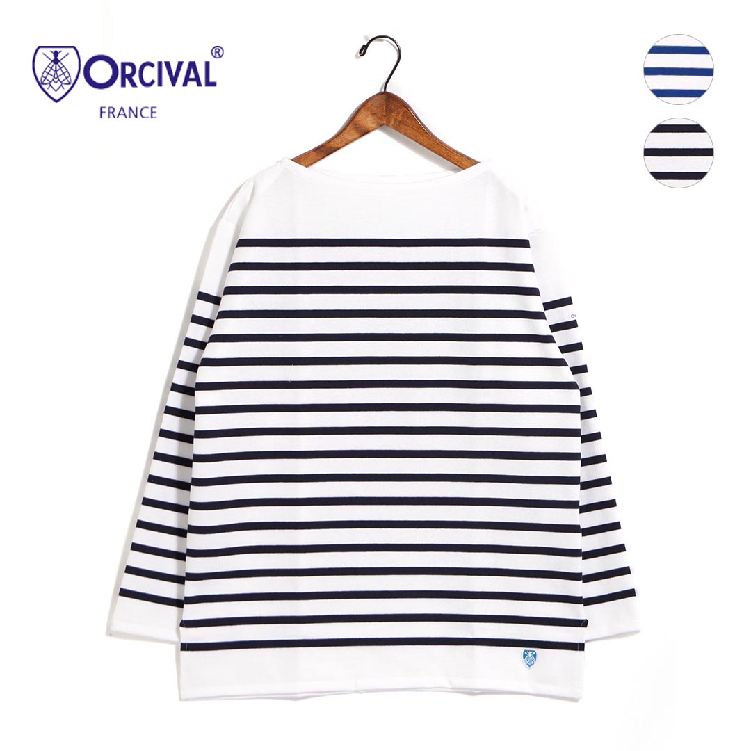 【クーポン配布！】メンズ ORCIVAL オーシバル オーチバル ラッセルボーダーカットソー 品番:6101｜HANGERS Store